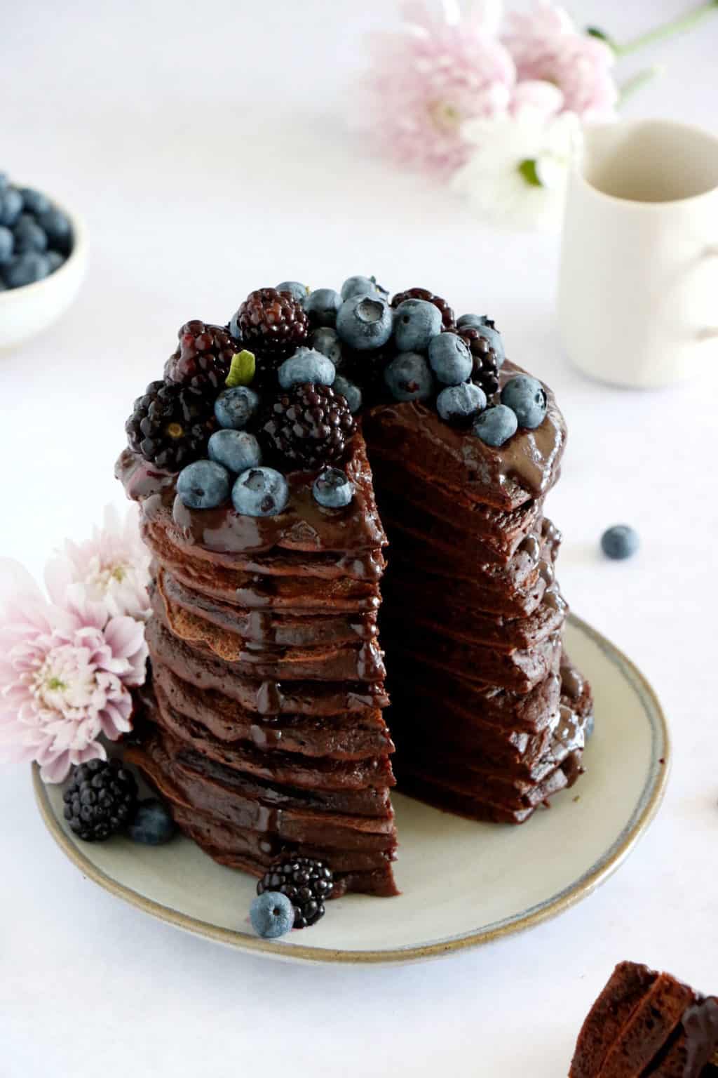 Pancakes Au Chocolat La Recette Parfaite Del S Cooking Twist