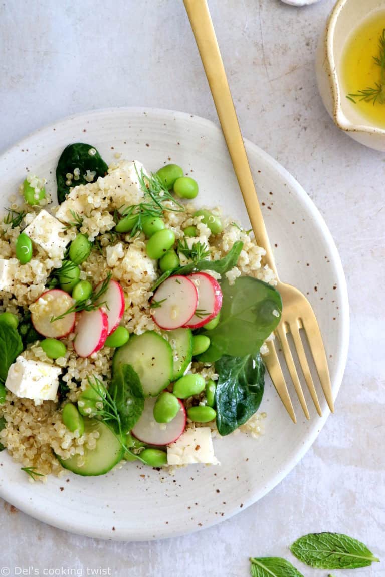 Salade De Quinoa Concombre Et Feta Del S Cooking Twist