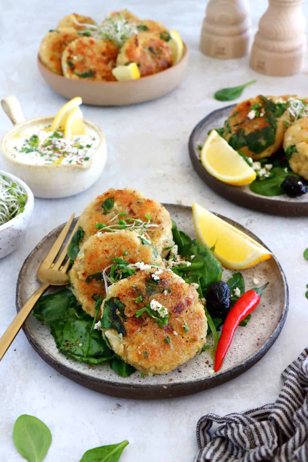 Spinach And Feta Quinoa Patties Del S Cooking Twist