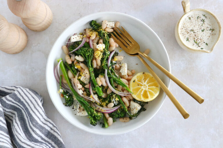 Salade De Broccolini Et De Haricots Blancs Del S Cooking Twist