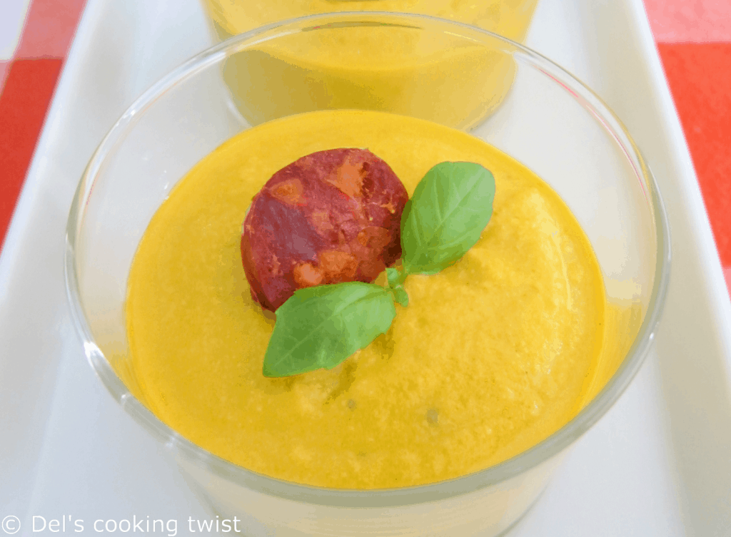 Spicy carrot cream