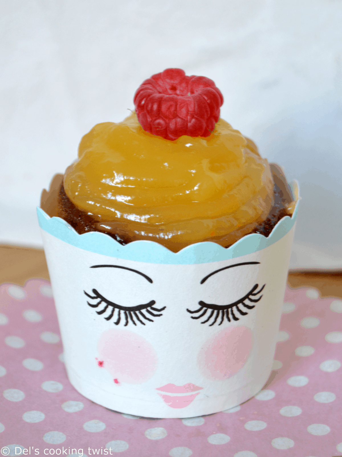 Lemon Curd & Raspberry Cupcakes — Del's cooking twist
