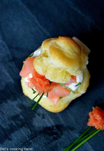 Smoked Salmon Choux Puff