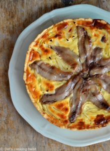 Swedish Anchovy & Onion Pie - Del's cooking twist