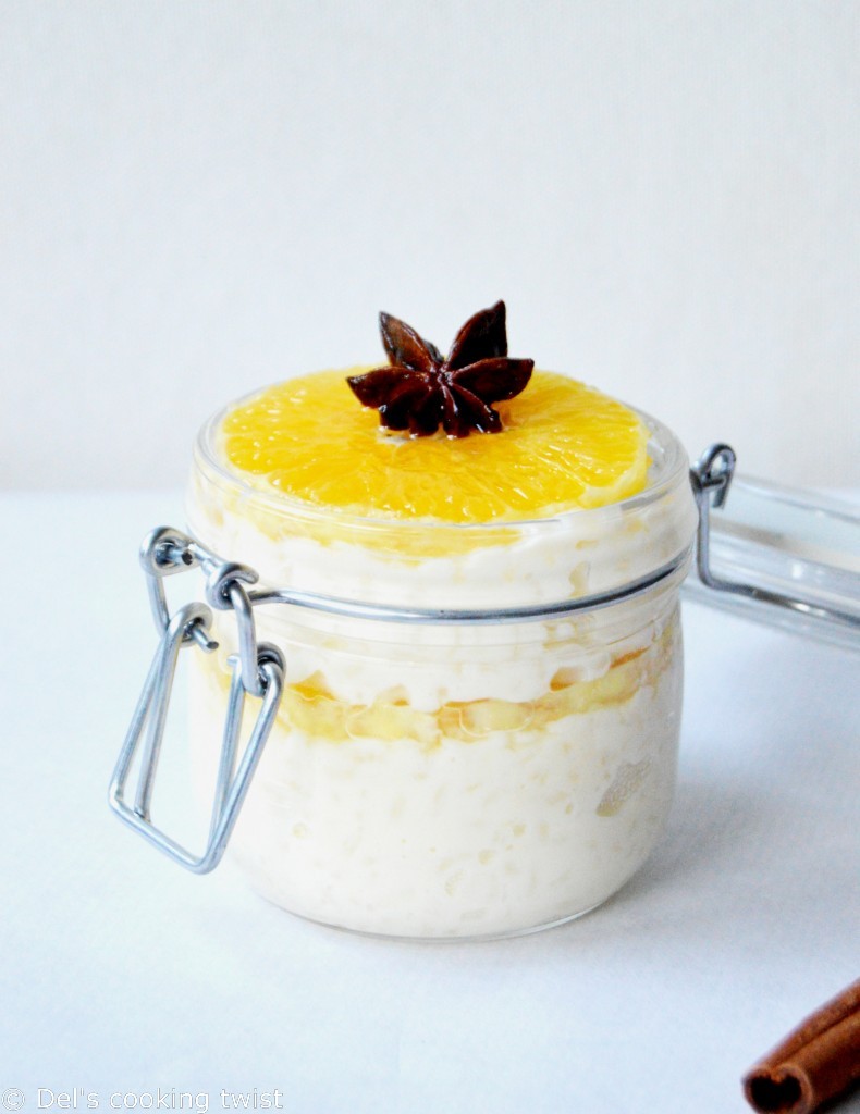 Swedish Rice Pudding with Spiced Oranges - Del's cooking twist