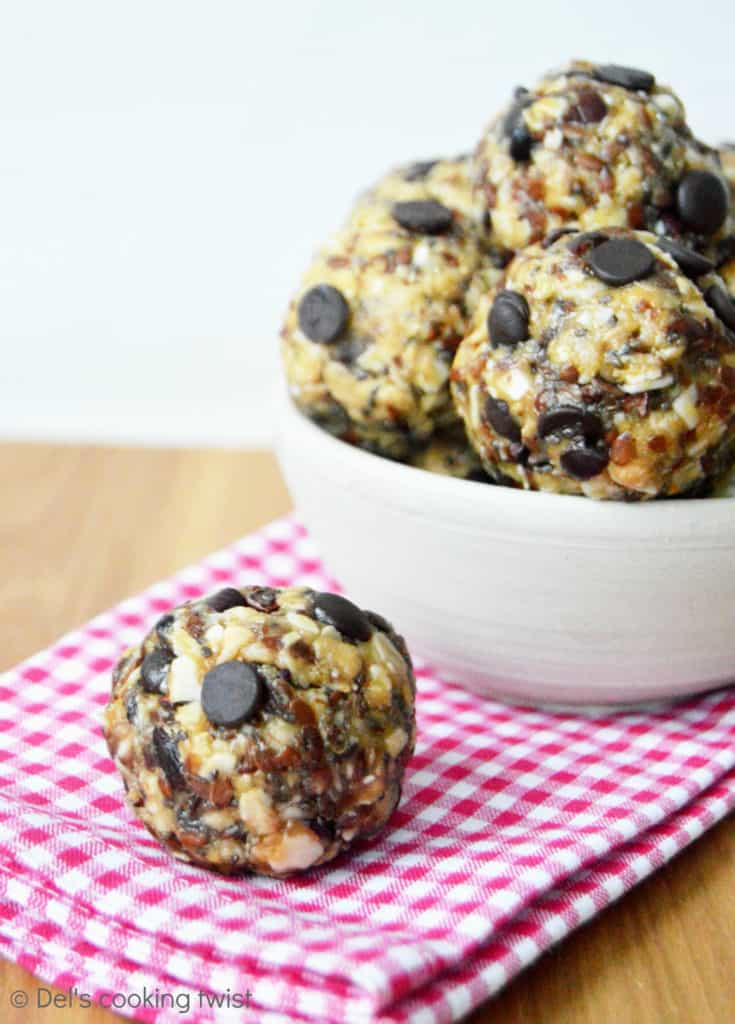 Healthy No Bake Energy Bites