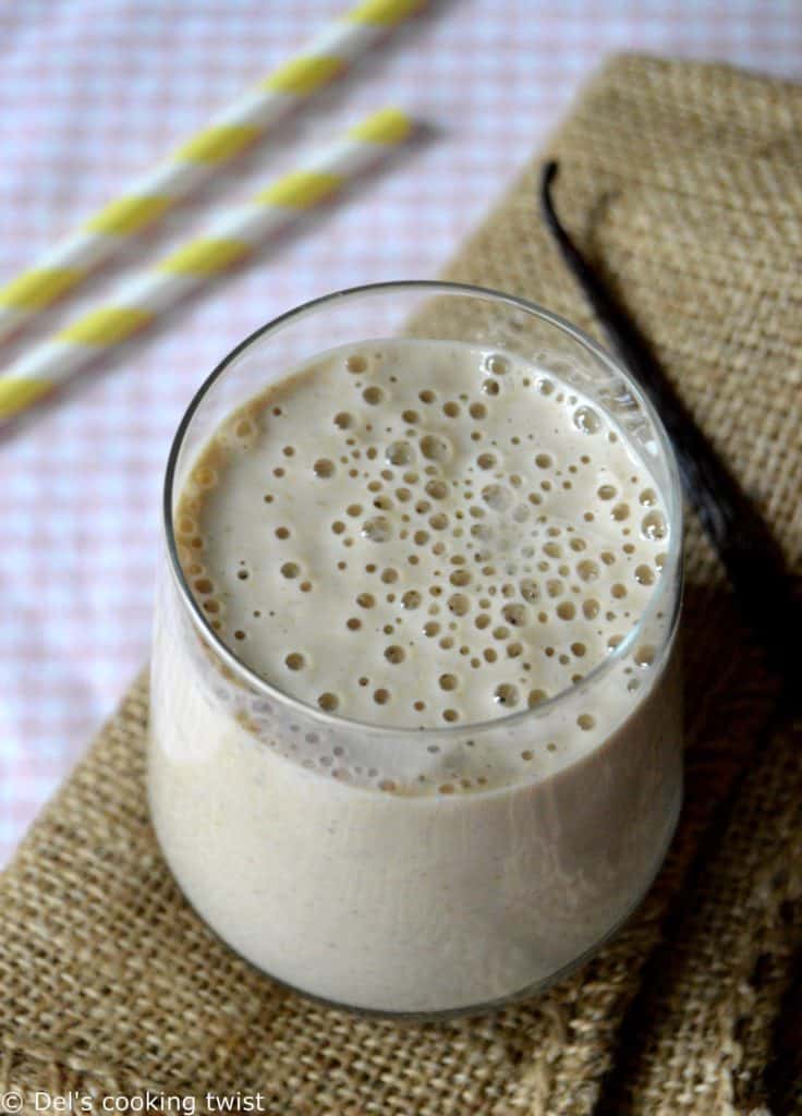 Vegan Vanilla Cashew Smoothie - Del's cooking twist