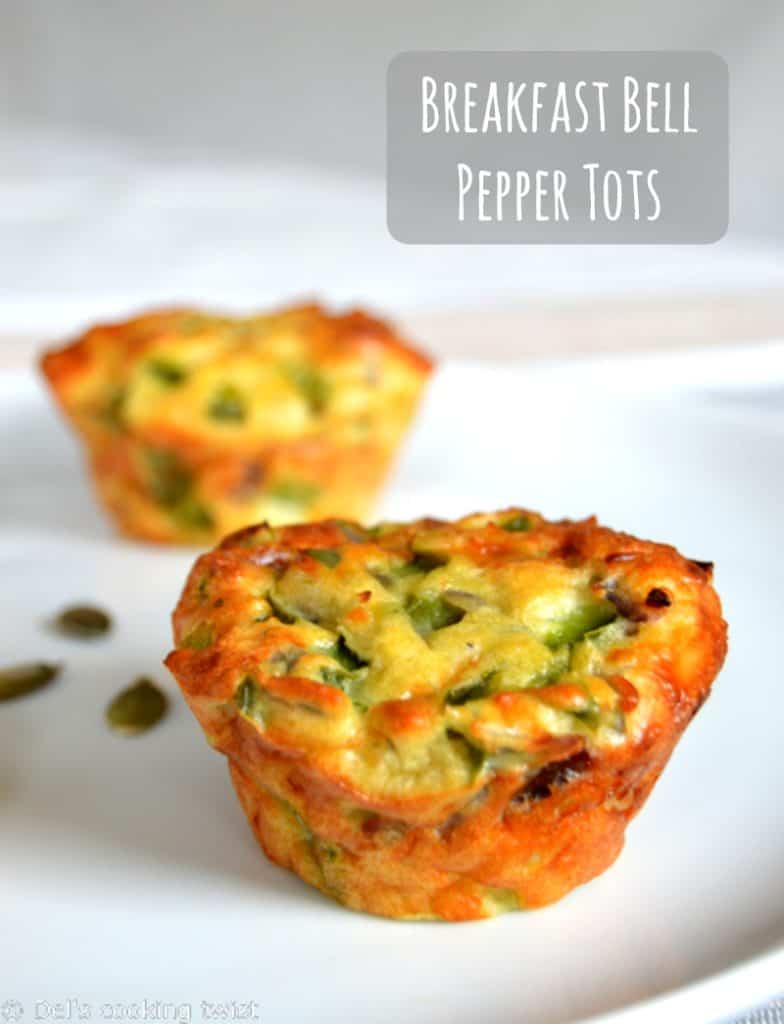 Breakfast Bell Pepper Tots