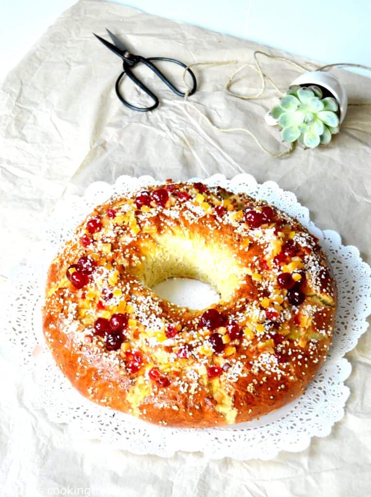 Kings Cake from Provence - Del's cooking twist