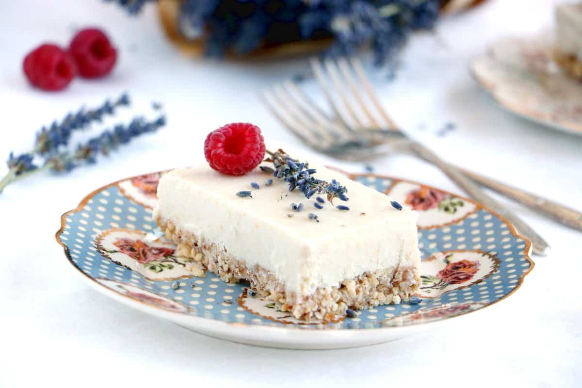 Raw Coconut Yuzu Cheesecake