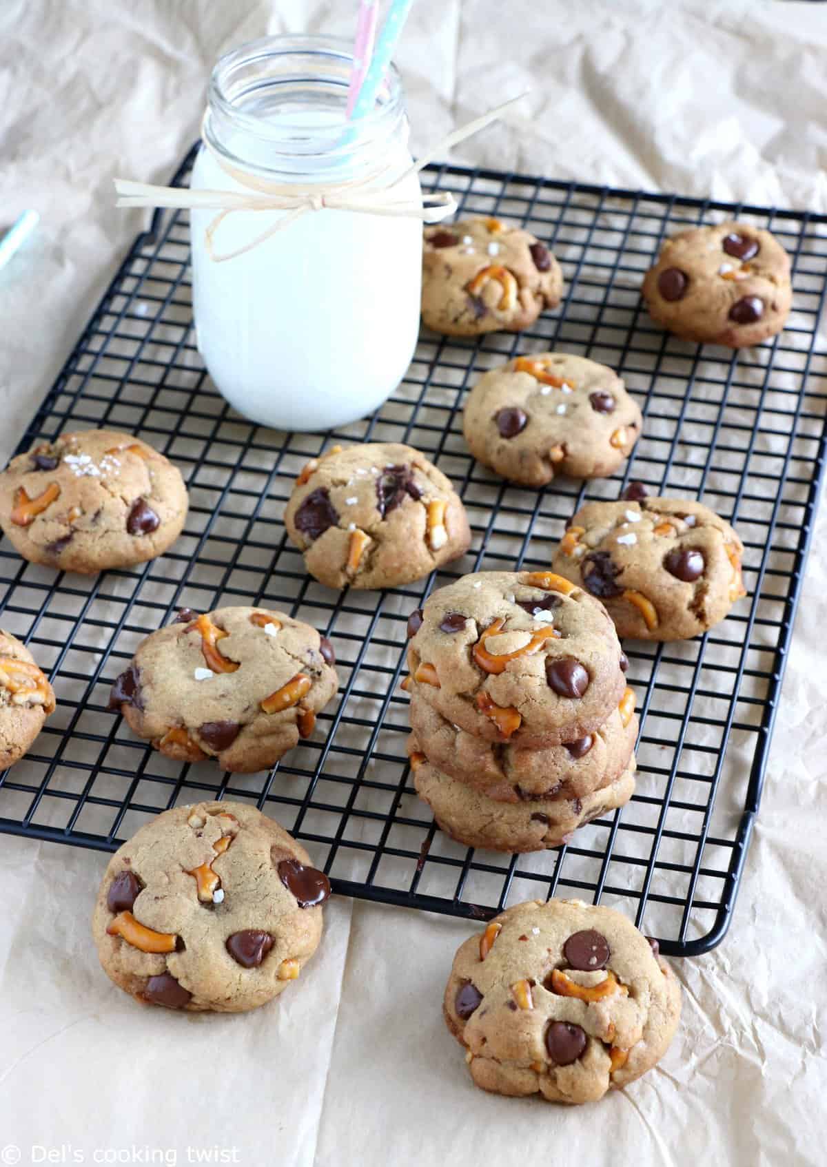 Salted Caramel Chocolate Chip Cookies - Sally's Baking Addiction