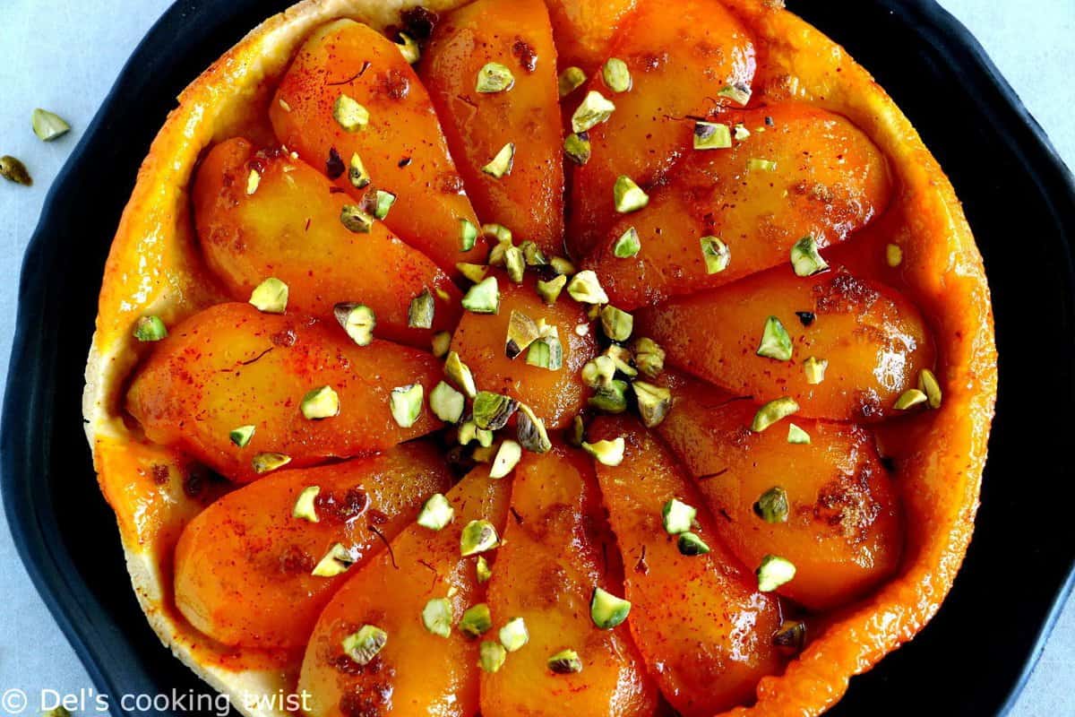 Tarte tatin aux panais, carottes et échalotes - Del's cooking twist