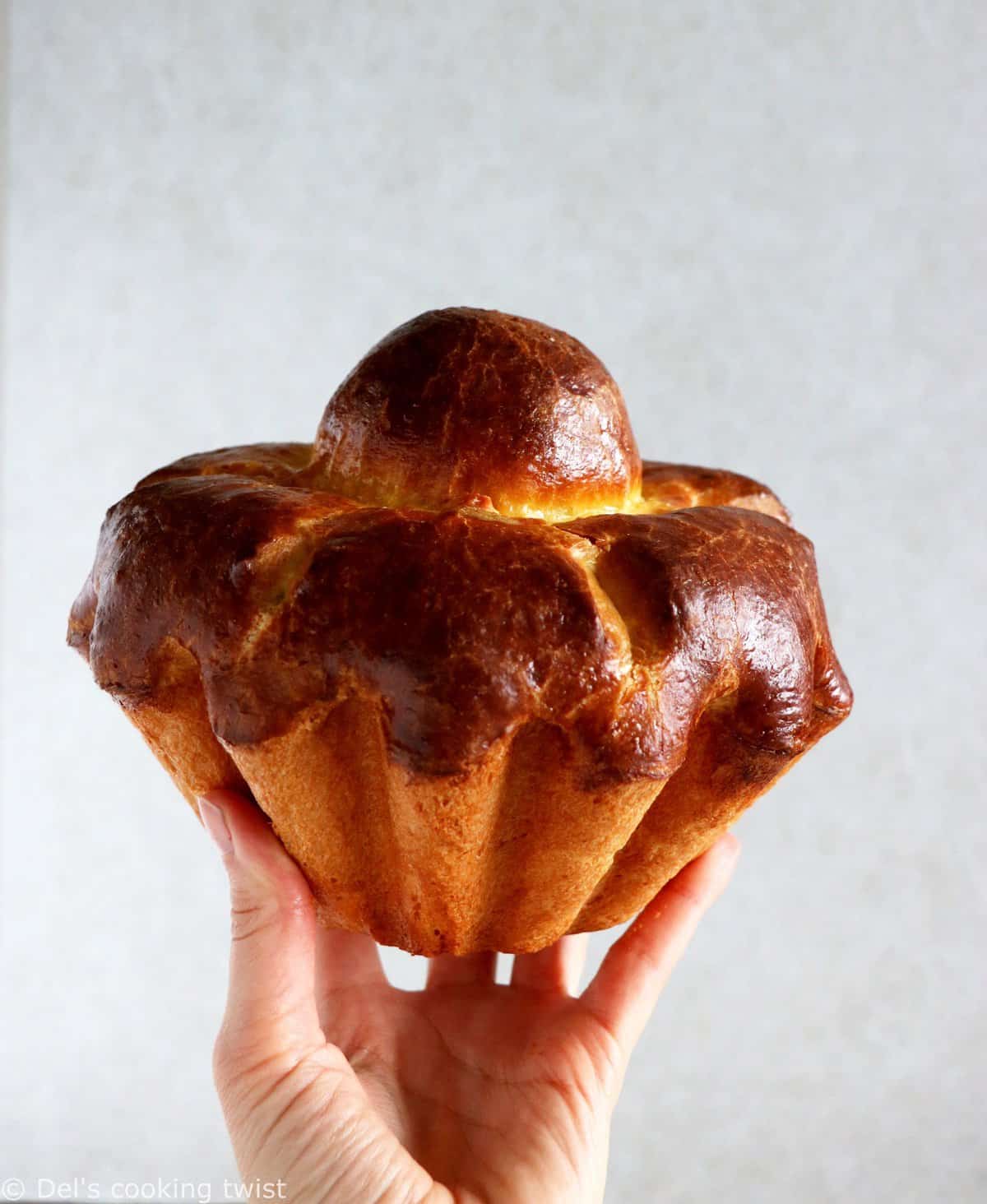 La vraie brioche à tête - Del's cooking twist