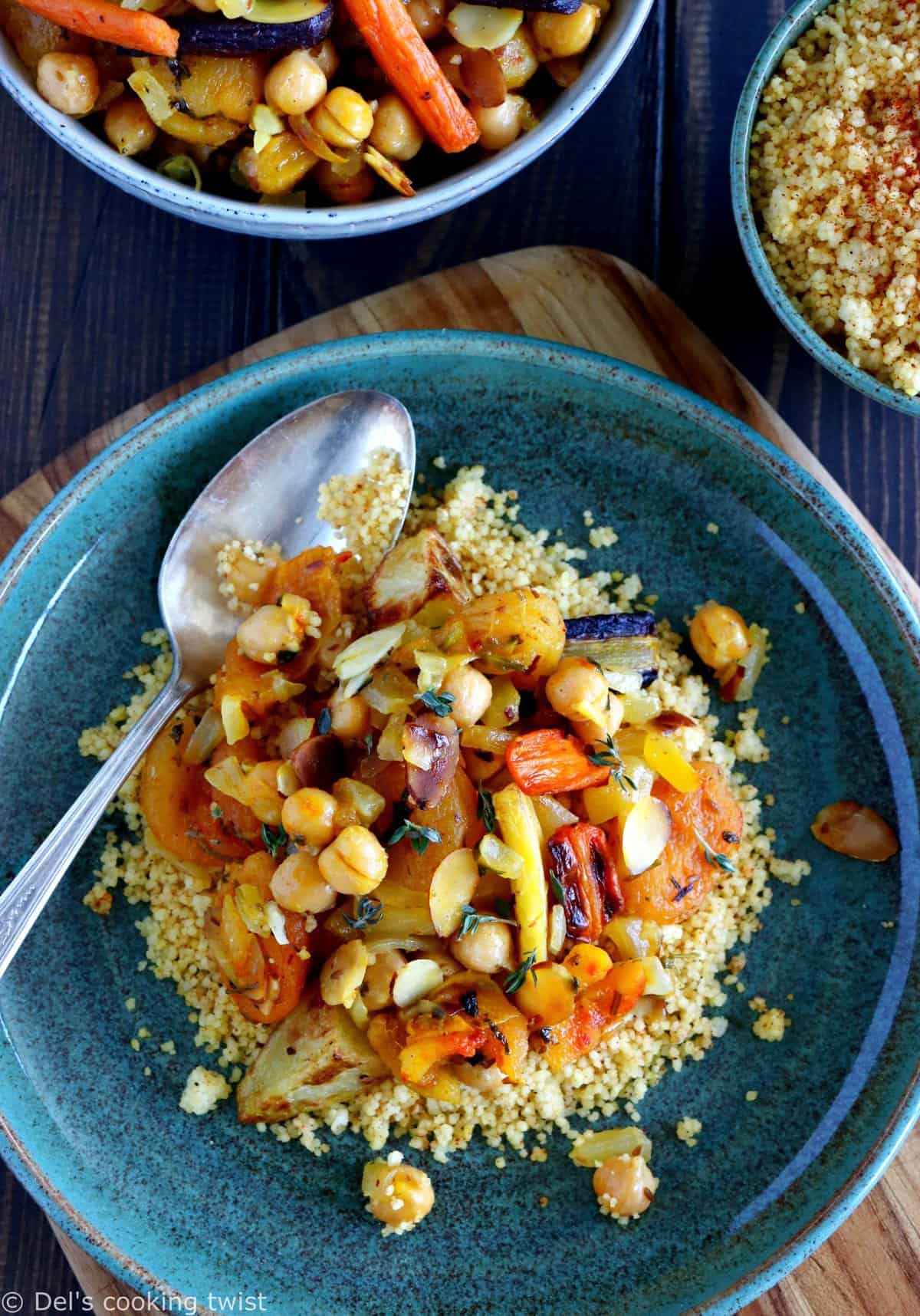 Moroccan Chickpea and Apricot Tagine (Vegan, Gluten-Free) - Del's cooking  twist