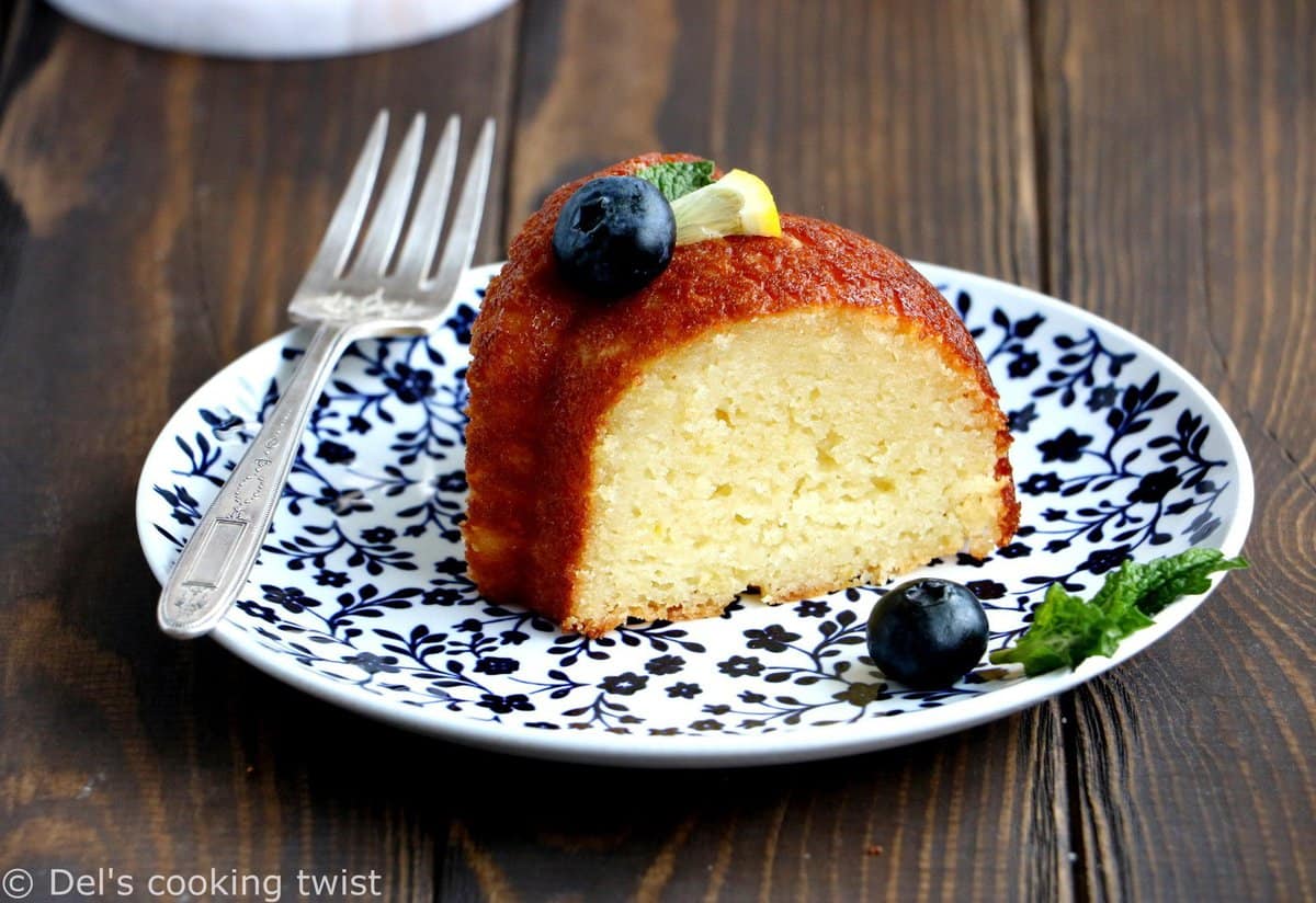 Lemon Raspberry Mini Bundt Cakes - Sugar Salt Magic