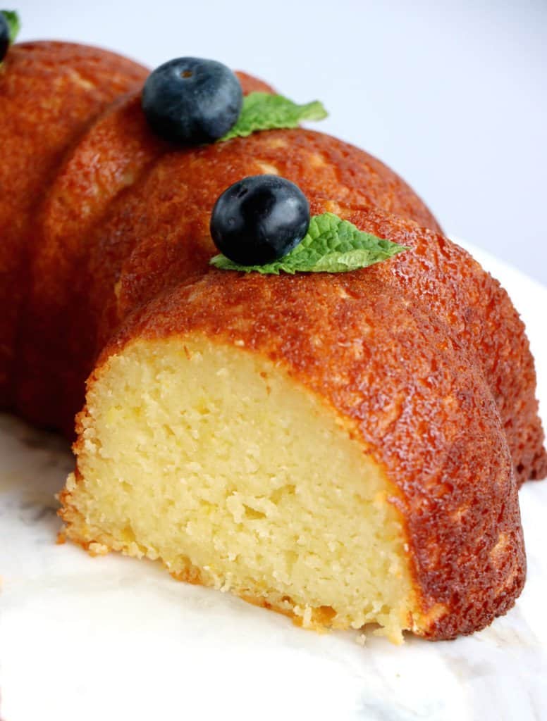 Perfect Lemon Ricotta Bundt Cake - Del's Cooking Twist