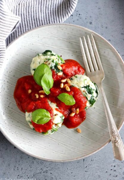 Spinach Ricotta Dumplings