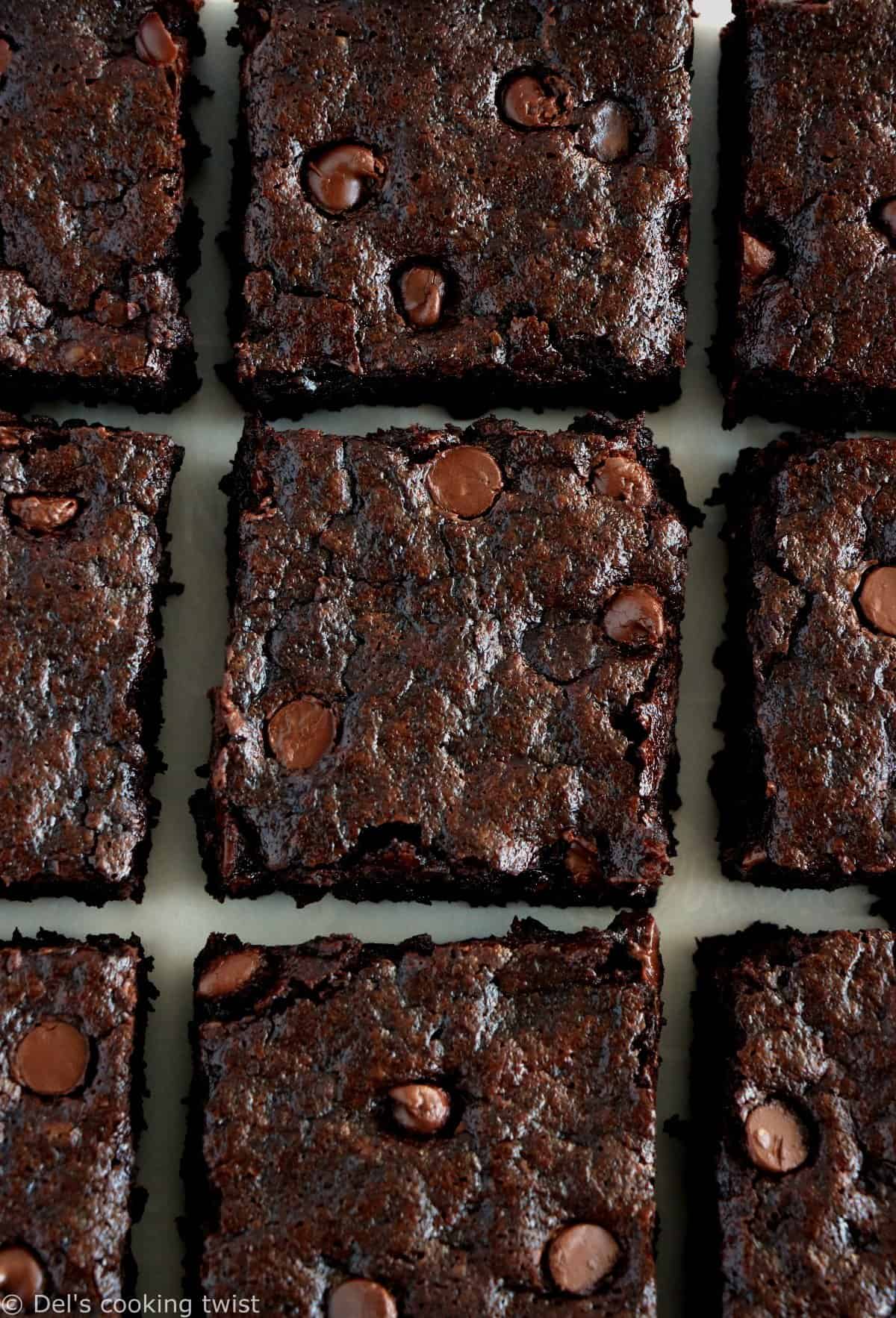 Best Ever Vegan Fudge Brownie