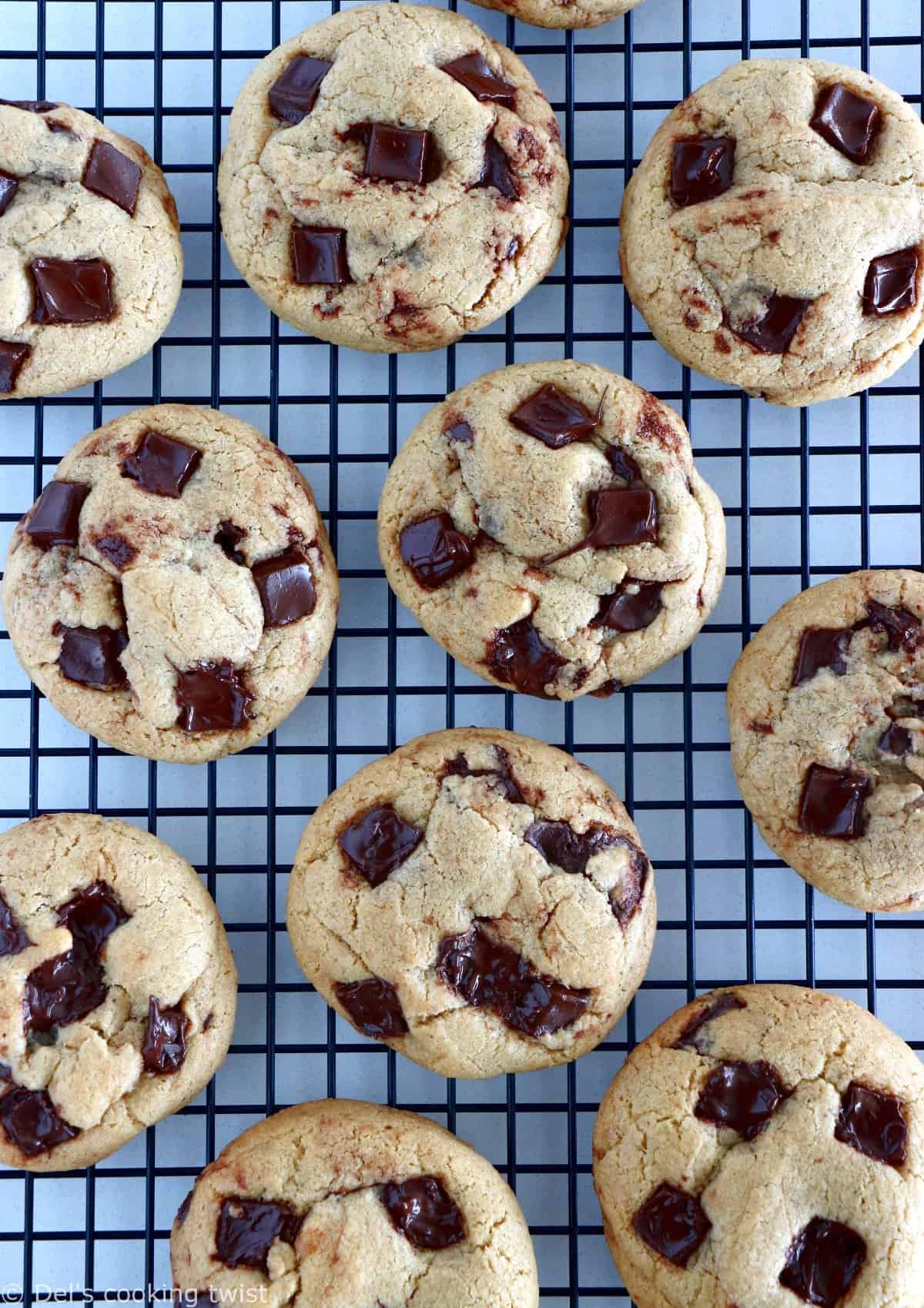 Soft Baked Chocolate Chip Cookies