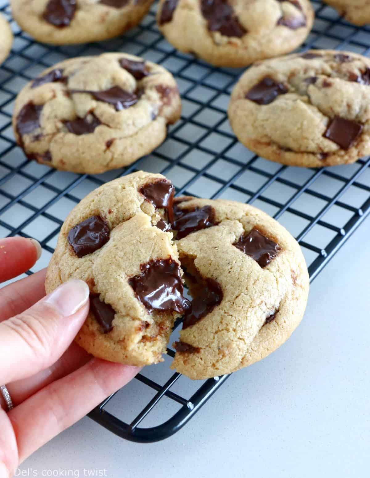 Super Soft American Chocolate Chip Cookies — Del's cooking twist
