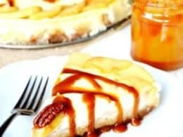 Salted Caramel Apple Cheesecake Del S Cooking Twist