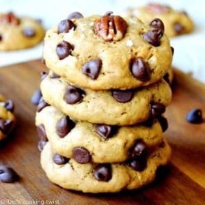 Cookies Au Beurre De Cacahuète Et Aux Pépites De Chocolat (sans Farine ...