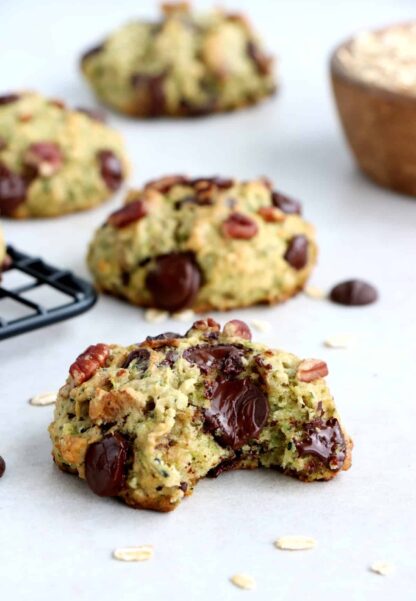 Zucchini Chocolate Chip Cookies