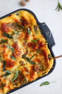 Butternut Squash, Spinach and Goat Cheese Lasagna - Del's cooking twist