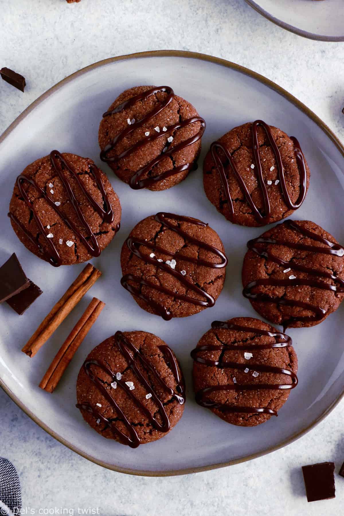 Mexican Chocolate snickerdoodles are a lovely take on the classic snickerdoodles that pack a powerful flavor punch.