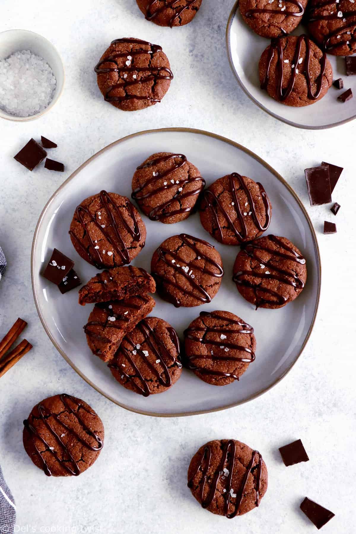 Mexican Chocolate snickerdoodles are a lovely take on the classic snickerdoodles that pack a powerful flavor punch.