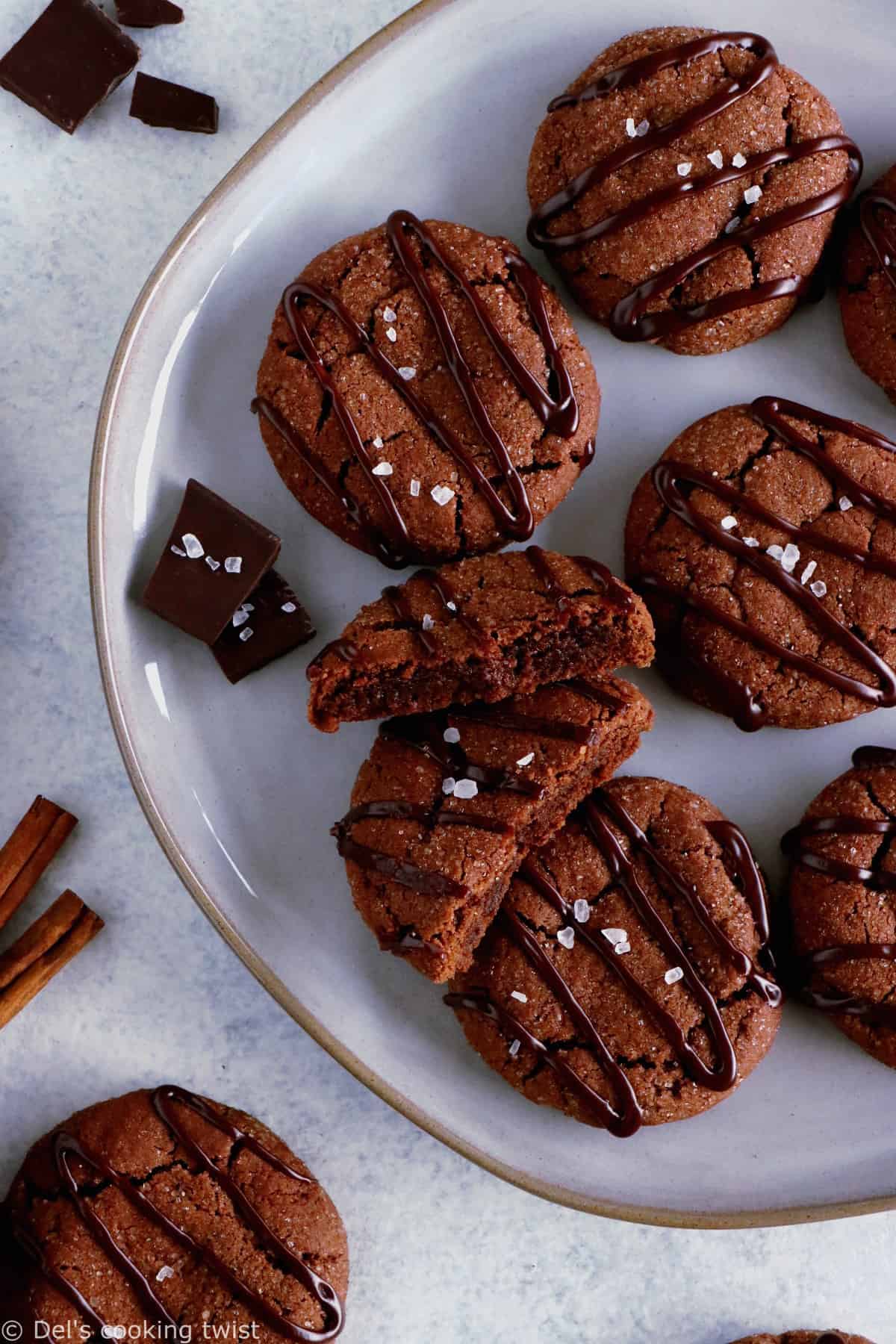 Mexican Chocolate snickerdoodles are a lovely take on the classic snickerdoodles that pack a powerful flavor punch.