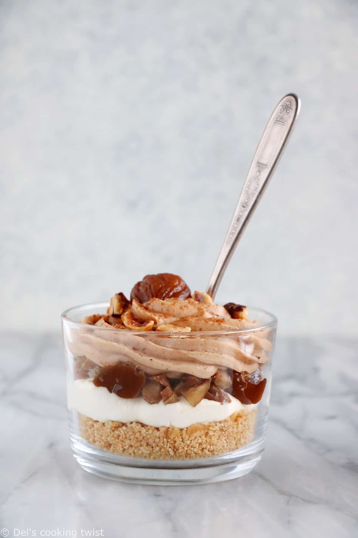 Easy No-Bake Chestnut Trifles make a delicious and festive French-inspired dessert. Ready within minutes, they come in individual portion for a wow effect every single time.