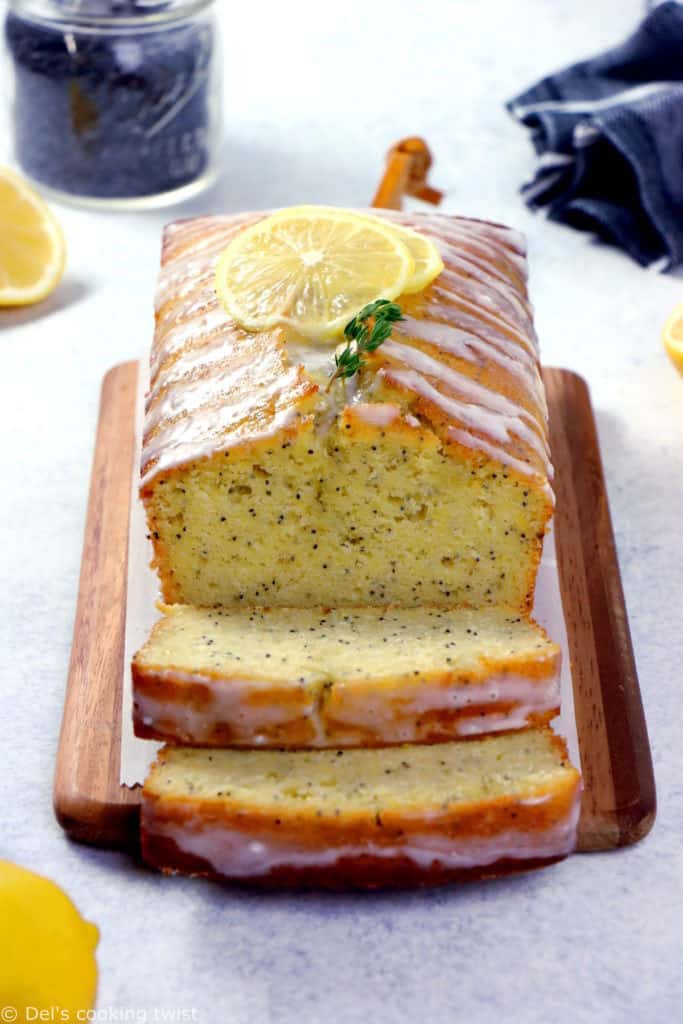 Best Ever Lemon Poppy Seed Loaf Del's cooking twist