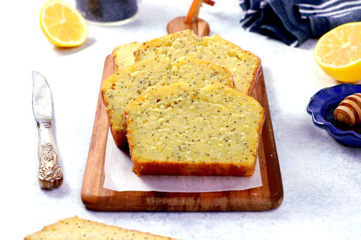 Best Ever Lemon Poppy Seed Loaf is perfectly moist and tender, packed with delicious lemony flavors and sprinkled with just the right amount of poppy seeds.