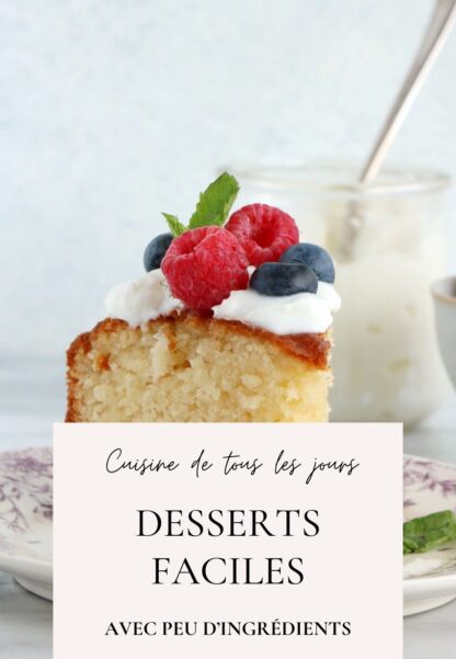 Réalisés avec juste quelques ingrédients de base, ces desserts faciles à réaliser sont parfaits pour les débutants en cuisine et feront le bonheur des gourmands au goûter.