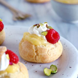 Lemon Crème Puffs ~Sweet & Savory