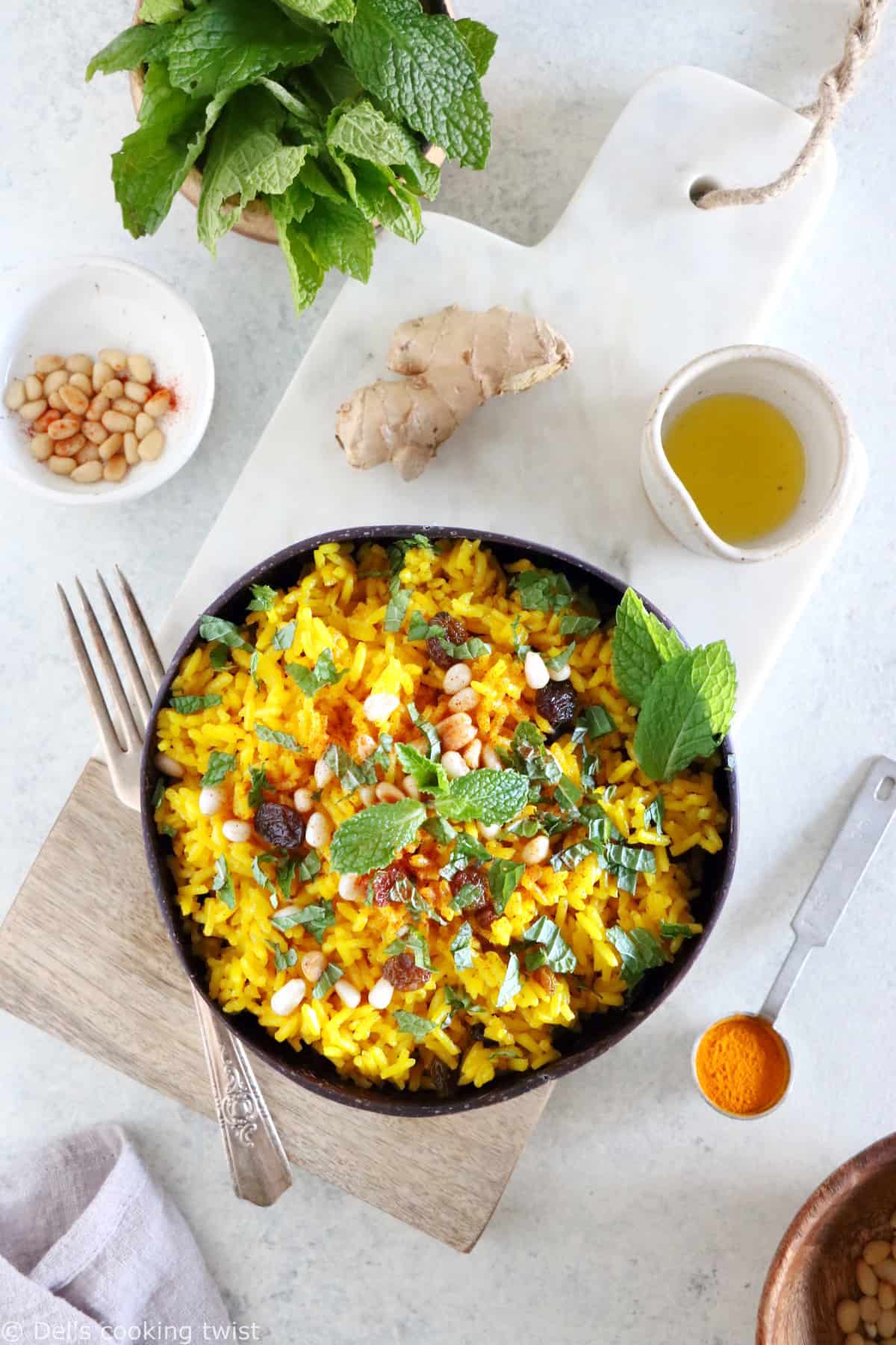 Avec ses épices chaudes et ses arômes audacieux, ce riz basmati parfumé au curcuma constitue un accompagnement d'exception pour vos plats.