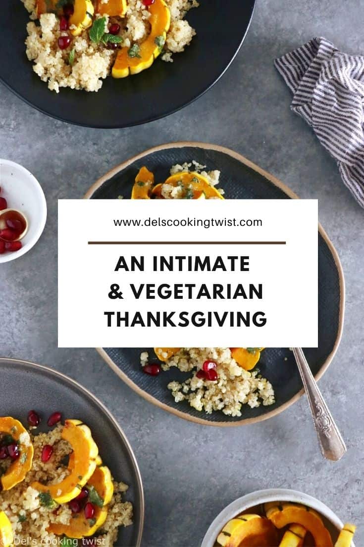 An Elevated & Intimate Vegetarian Thanksgiving Menu