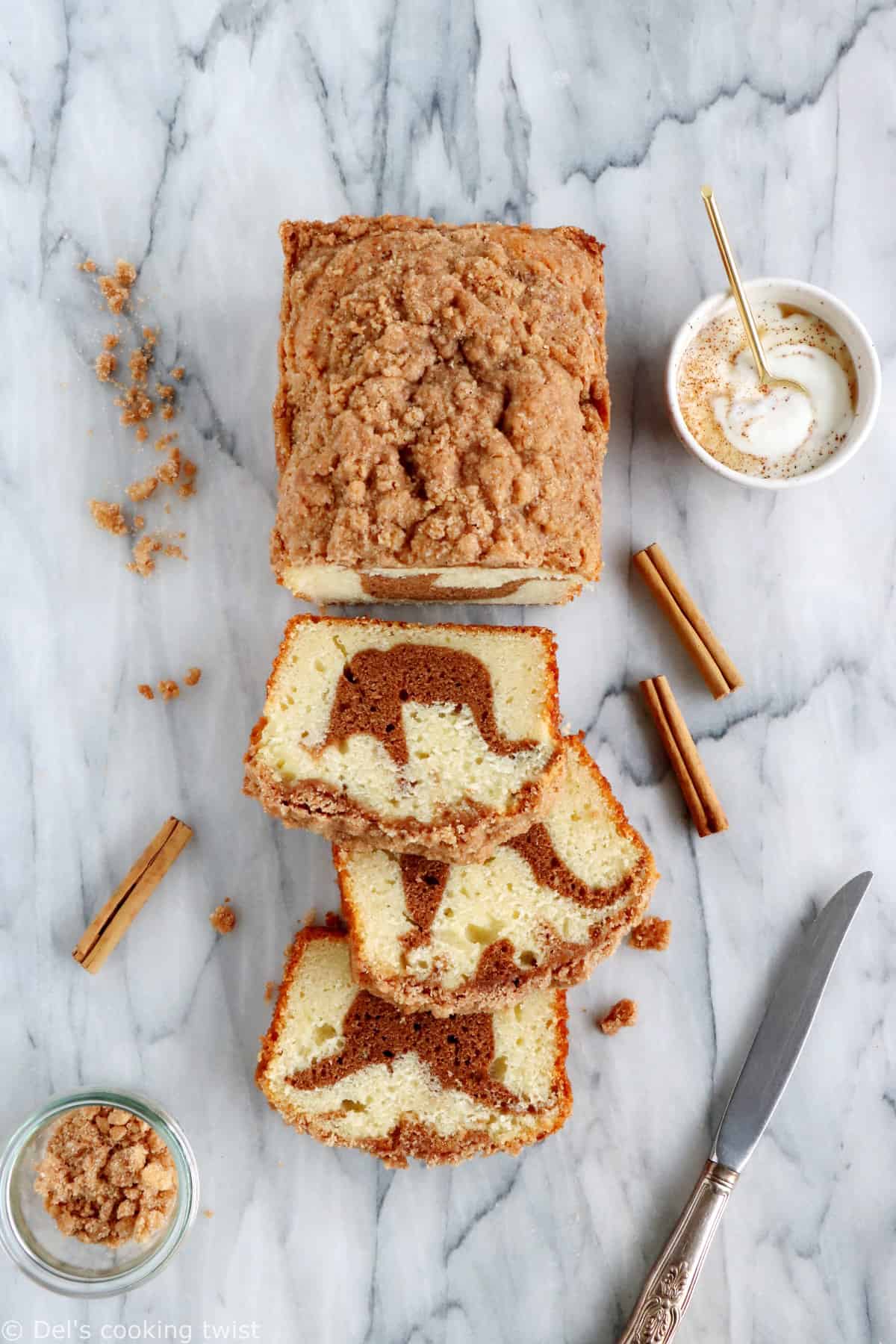 Cinnamon Swirl Bundt Cake - I Heart Eating
