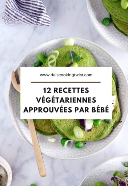 Découvrez 12 recettes végétariennes approuvées par bébé à la fois saines, nutritives, savoureuses, et qui plairont à toute la famille.