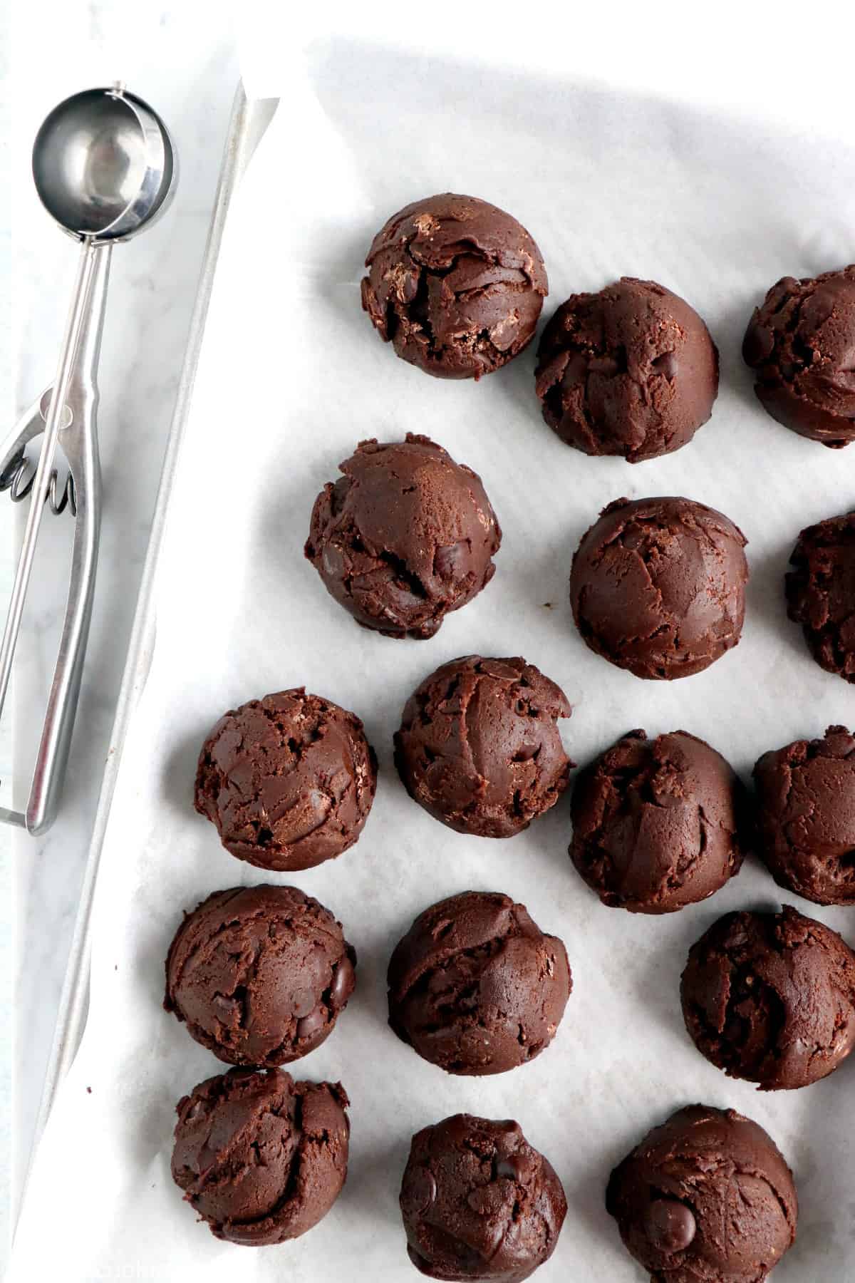 THE BEST Bakery Style Double Chocolate Cookies - Scientifically Sweet