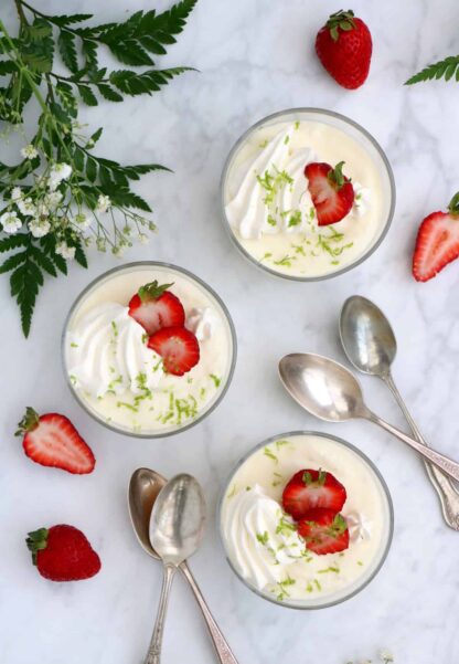 Avec seulement 3 ingrédients, cette mousse au chocolat blanc est absolument parfaite à tous égards.