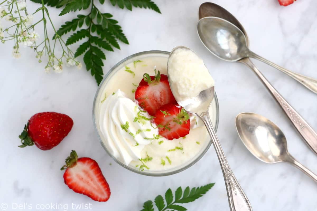 Crème chantilly au chocolat blanc