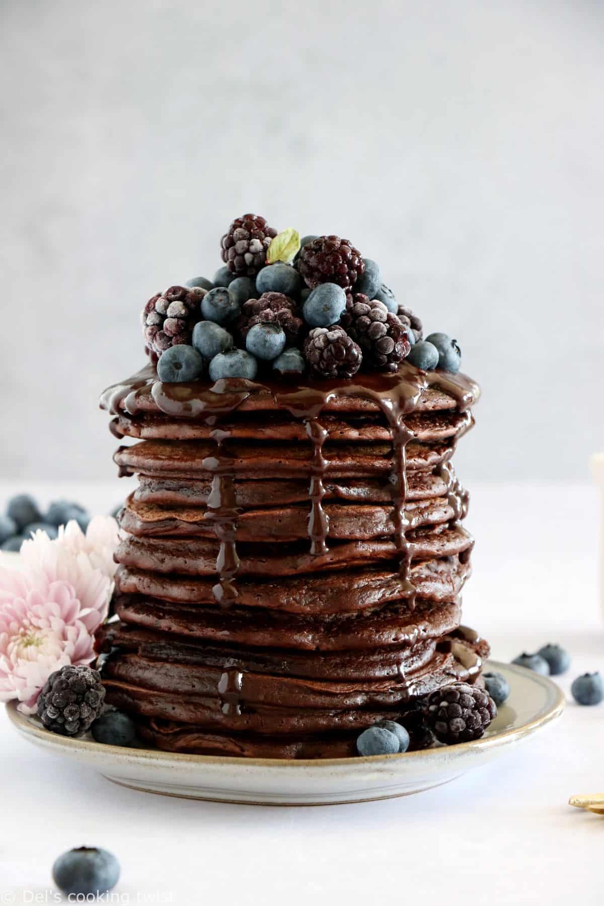 chocolate pancakes recipe