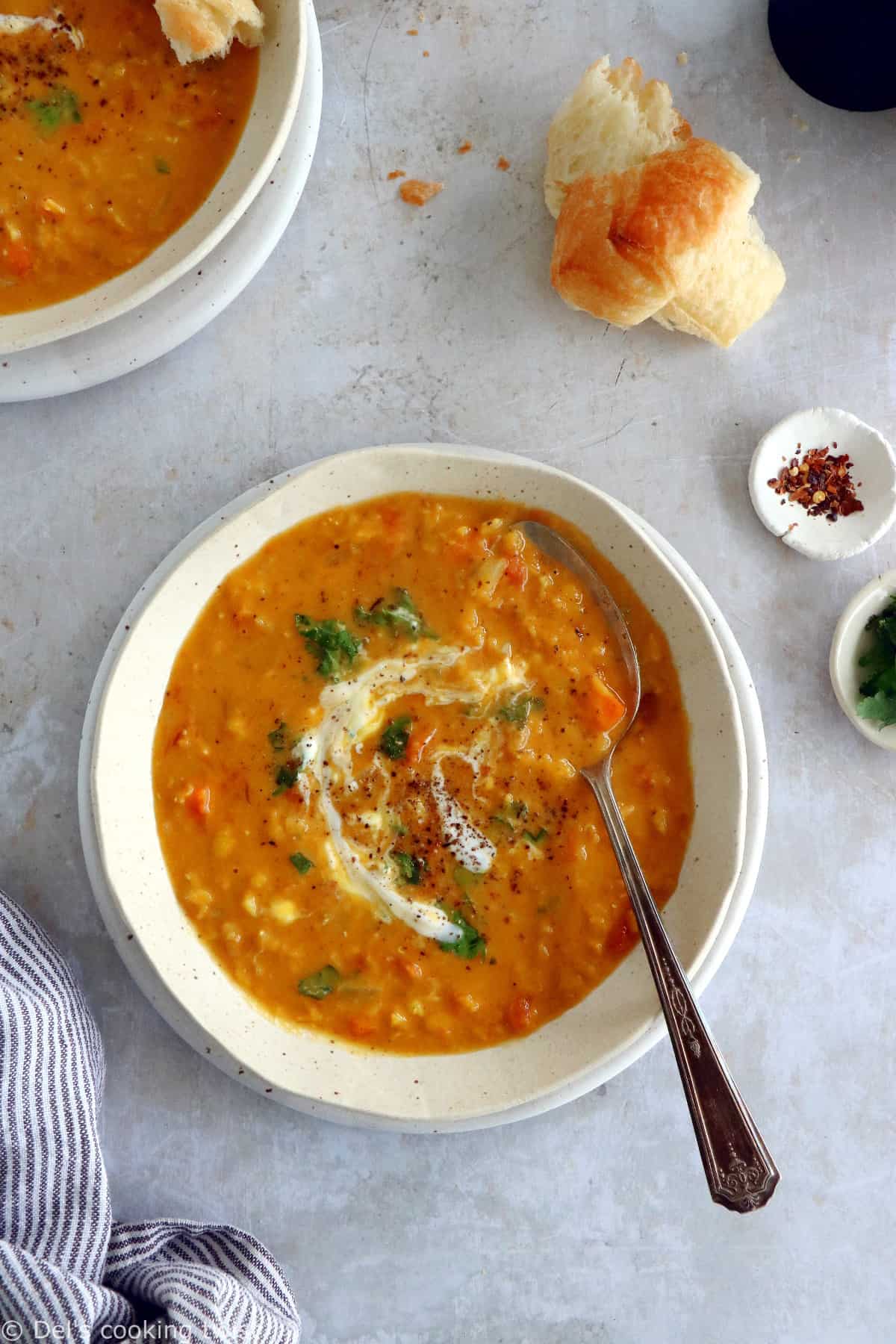 Split Pea Lentil Soup Recipe