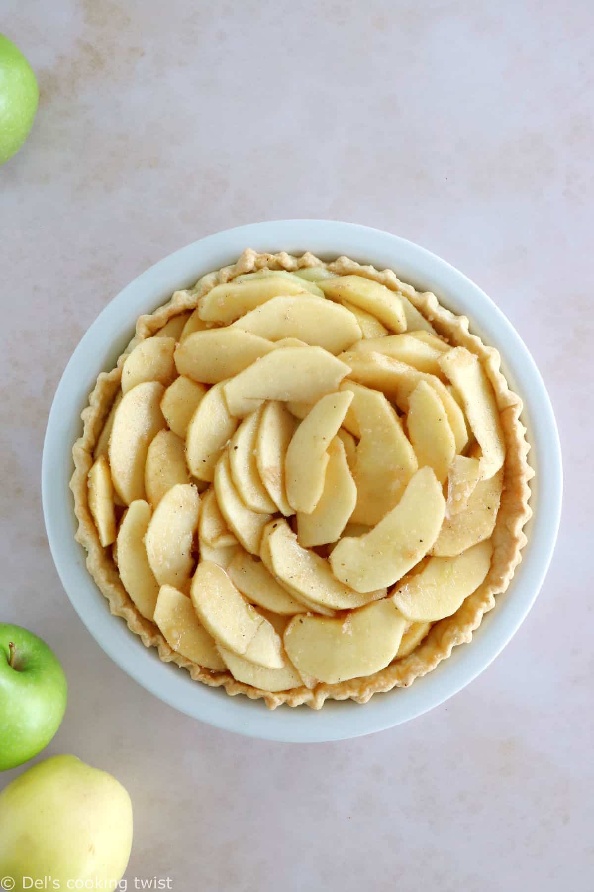 Chai Spiced Dutch Apple Pie - Del's cooking twist