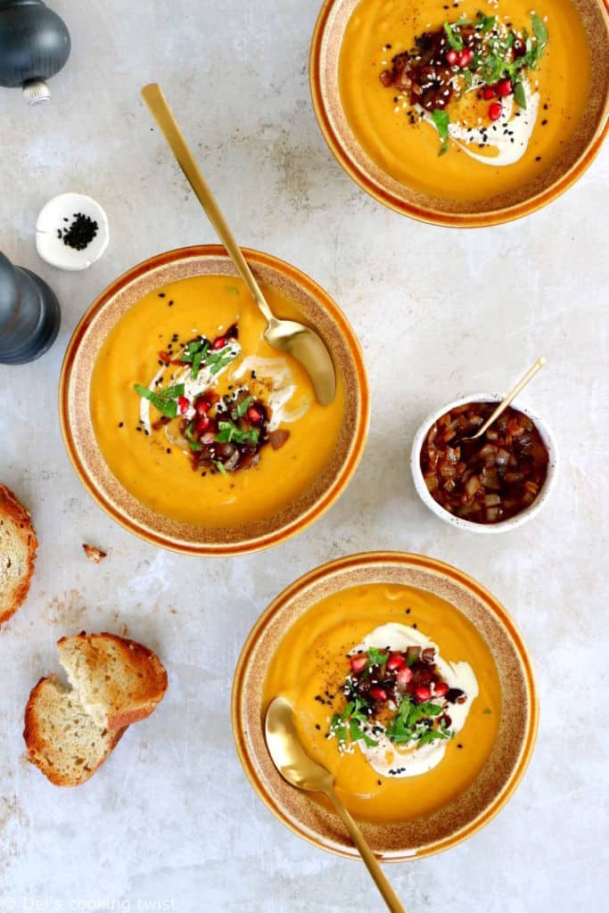 Roasted Butternut Squash Soup - Del's cooking twist