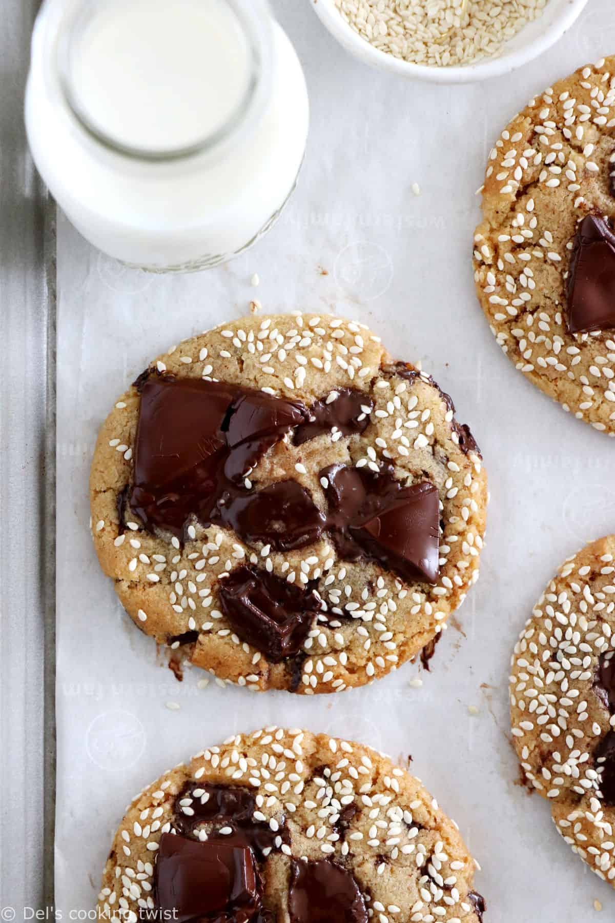 Brown Butter Miso Chocolate Chip Cookies - Del's cooking twist