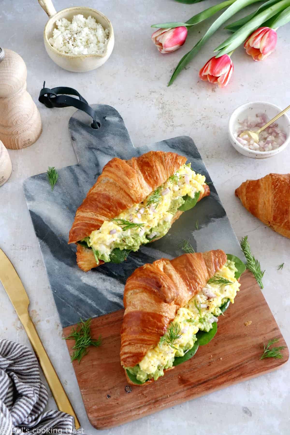 Scrambled Egg Sandwich Breakfast Recipe (7 Ways!) - Live Simply