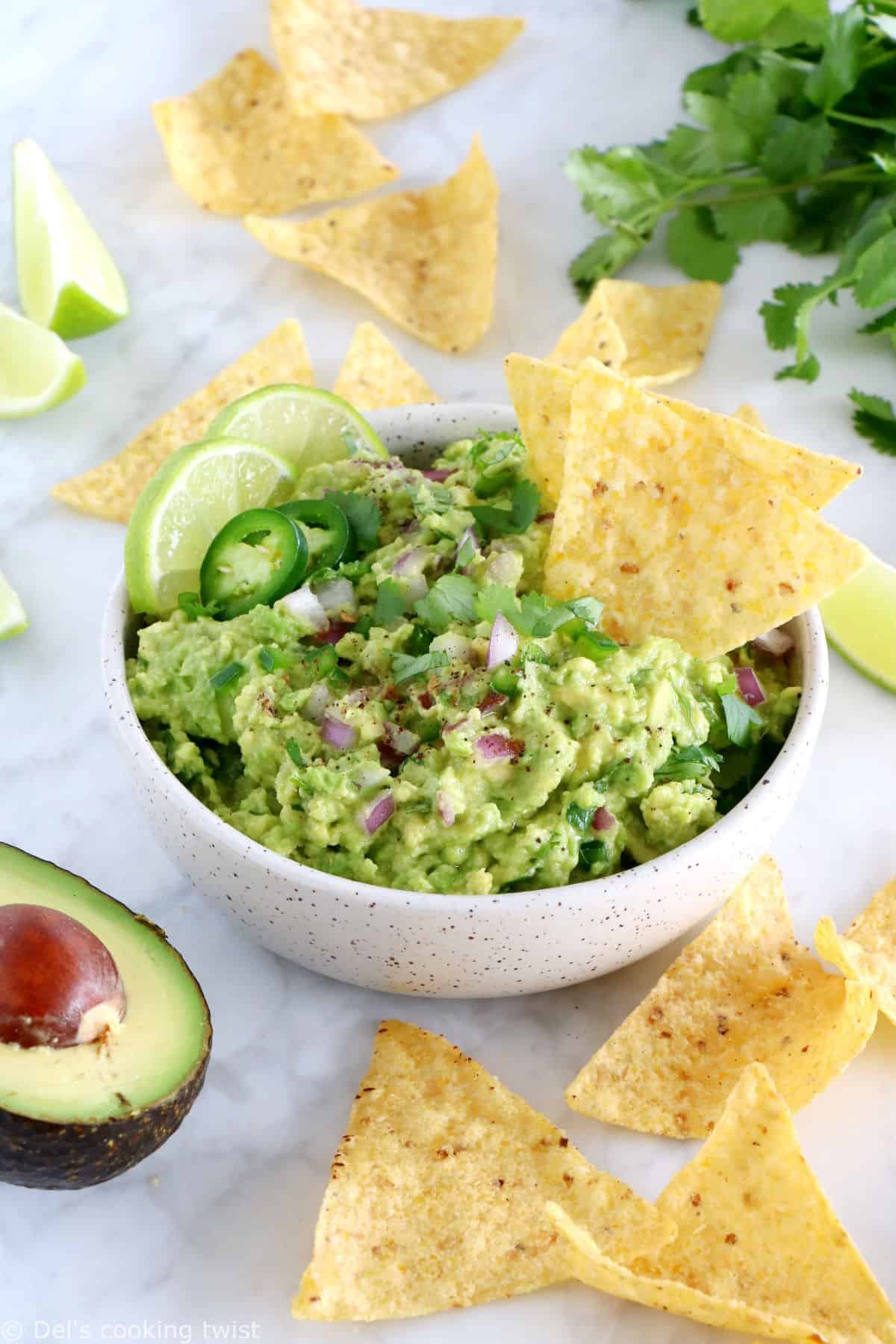 Easy Guacamole Recipe - Best Homemade Guac You'll Ever Eat